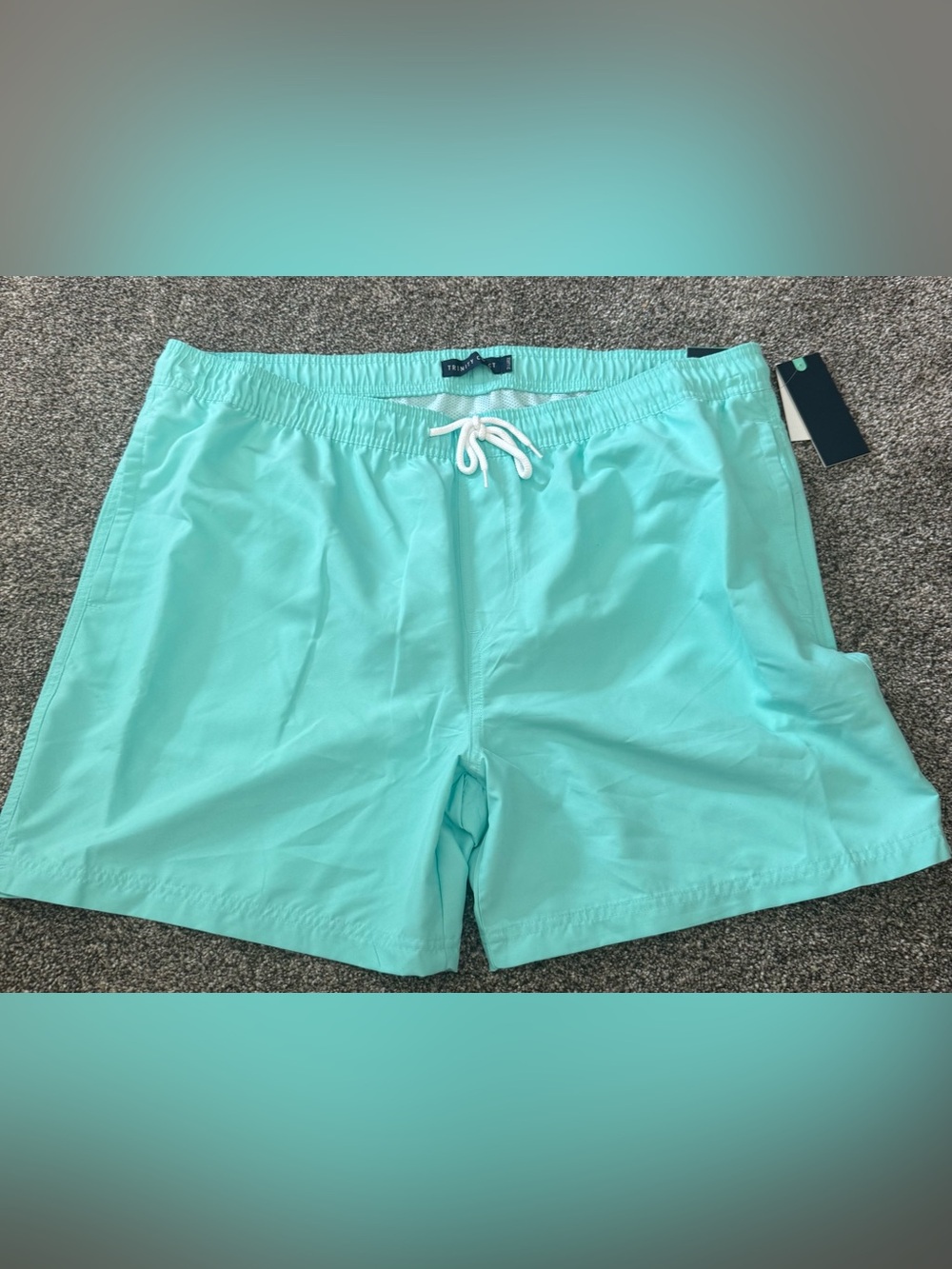 Men's Trinity Coast 6-inch Swim Bottoms Aruba blue - XXL NWT